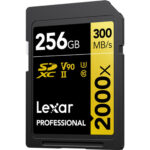 256GB Professional 2000x UHS-II SDXC Memory Card