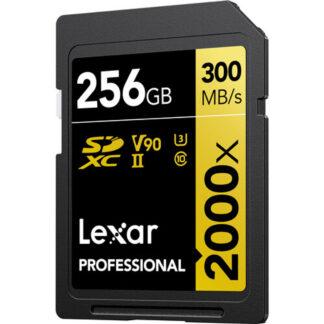 256GB Professional 2000x UHS-II SDXC Memory Card