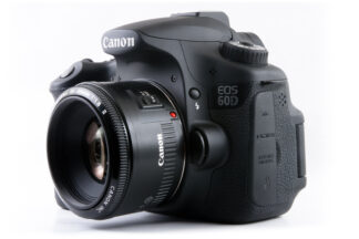 Canon 60d with 50mm lens